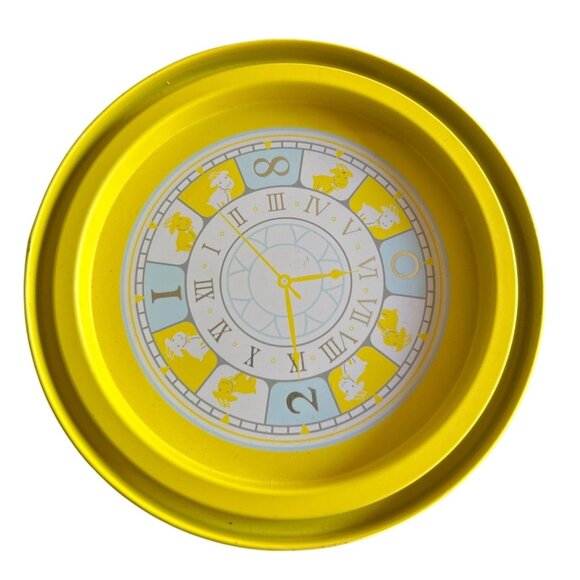 Beekman 1802 Yellow Decorative Collectible Tin Container With Lid & Handle - Picture 3 of 6